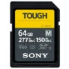 Sony Tough SF-M 64GB UHS-3 SDXC Memory Card (277MB|sec) -FujiFilm Store sony tough sf m 64gb main