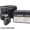 Vosker Rechargeable 12V Battery | Charger | Housing (V-CASE-12V) -FujiFilm Store vosker v case 12v main
